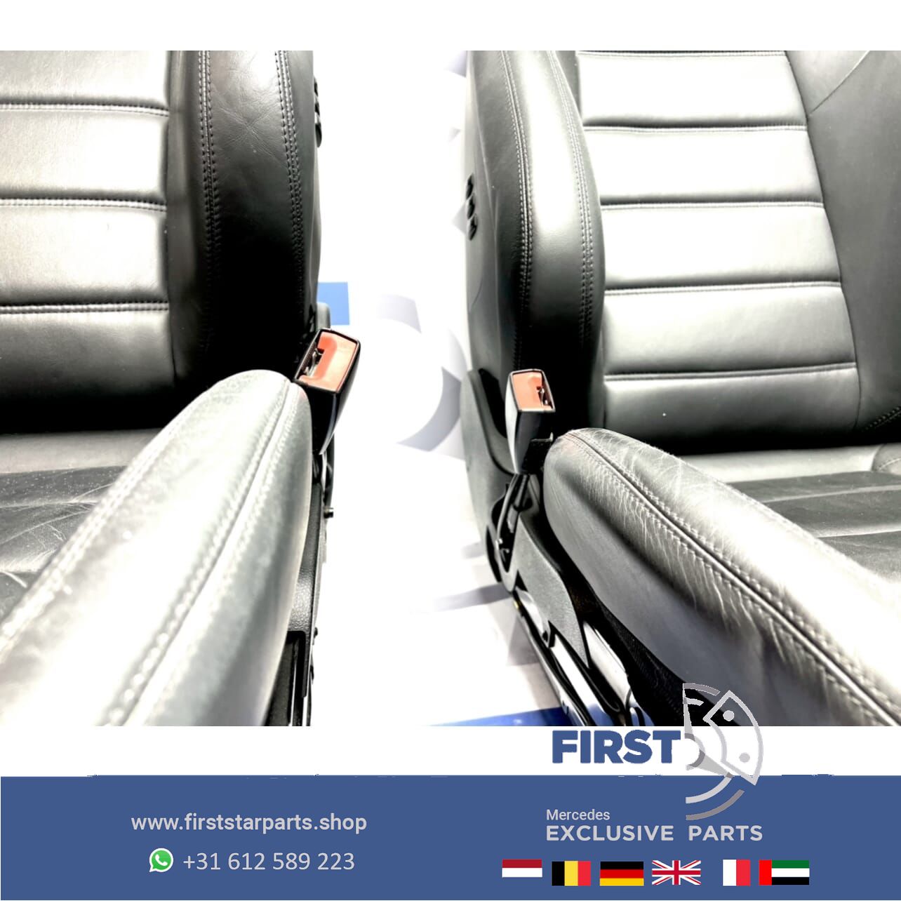 W204 C63 AMG Stoelen Mercedes C Clase 2007-2014 sedan leer interior upholstery set usado en Menorca foto 10