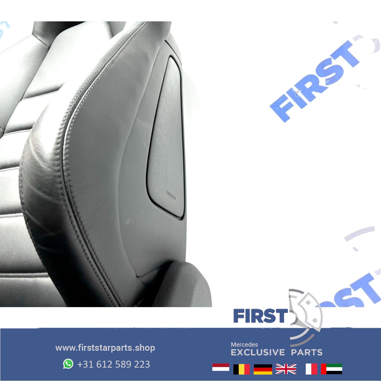 W204 C63 AMG Stoelen Mercedes C Clase 2007-2014 sedan leer interior upholstery set usado en Menorca foto 8