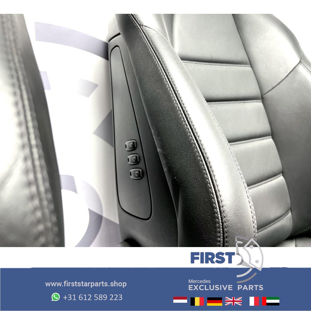 W204 C63 AMG Stoelen Mercedes C Clase 2007-2014 sedan leer interior upholstery set usado en Menorca foto 6
