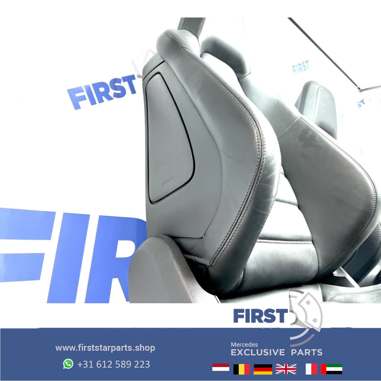 W204 C63 AMG Stoelen Mercedes C Clase 2007-2014 sedan leer interior upholstery set usado en Menorca foto 9