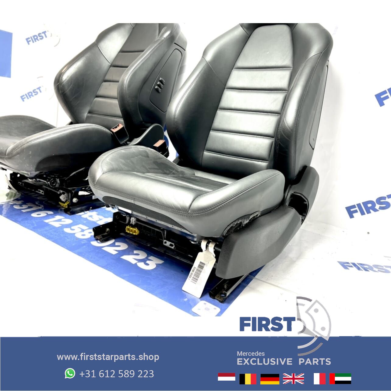 W204 C63 AMG Stoelen Mercedes C Clase 2007-2014 sedan leer interior upholstery set usado en Menorca foto 4