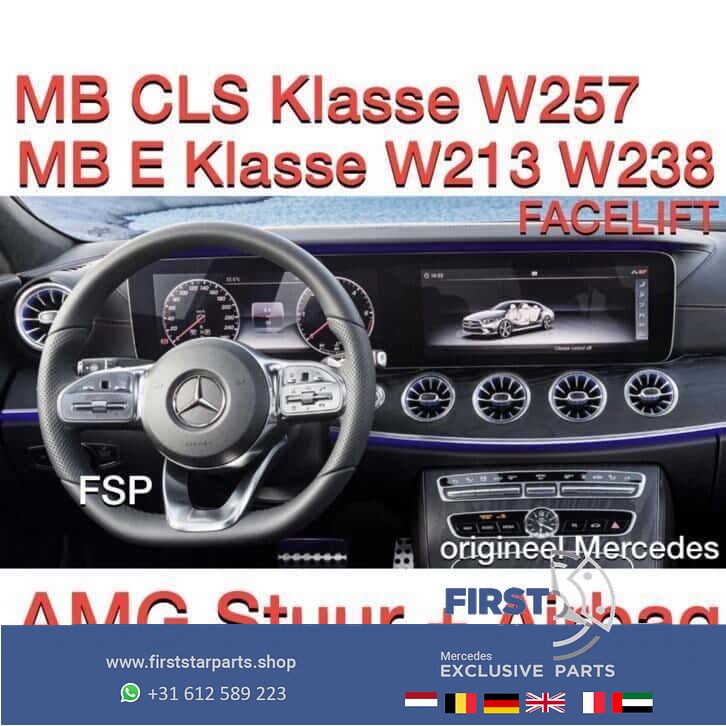Stuur + airbag Mercedes 2019 A C CLS E G S Clase W177 W205 steering wheel usado en Menorca