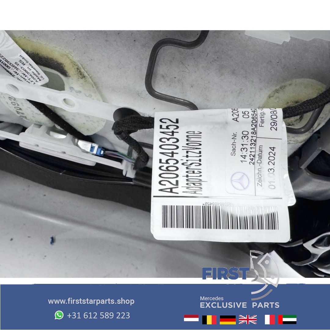 W206 C63 AMG KUIP STOELEN SET C63s E PERFORMANCE S206 KUIPSTOELEN interieur Mercedes C Clase 2022-2027 Recaro PERFORMANCE ZETELS LINKS+RECHTS A2065403452 BEKLEDING seat single usado en Menorca foto 14