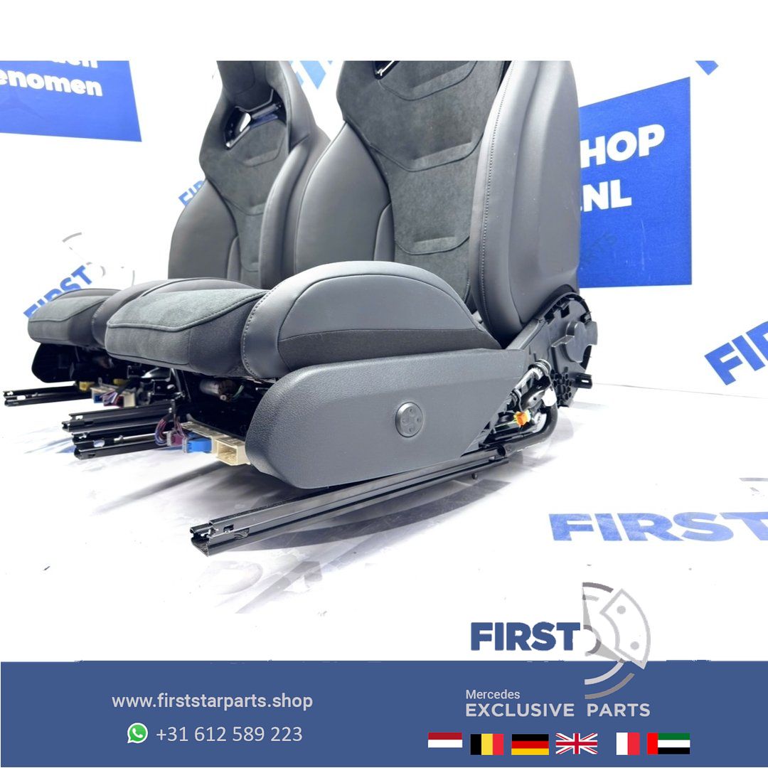 W206 C63 AMG KUIP STOELEN SET C63s E PERFORMANCE S206 KUIPSTOELEN interieur Mercedes C Clase 2022-2027 Recaro PERFORMANCE ZETELS LINKS+RECHTS A2065403452 BEKLEDING seat single usado en Menorca foto 11