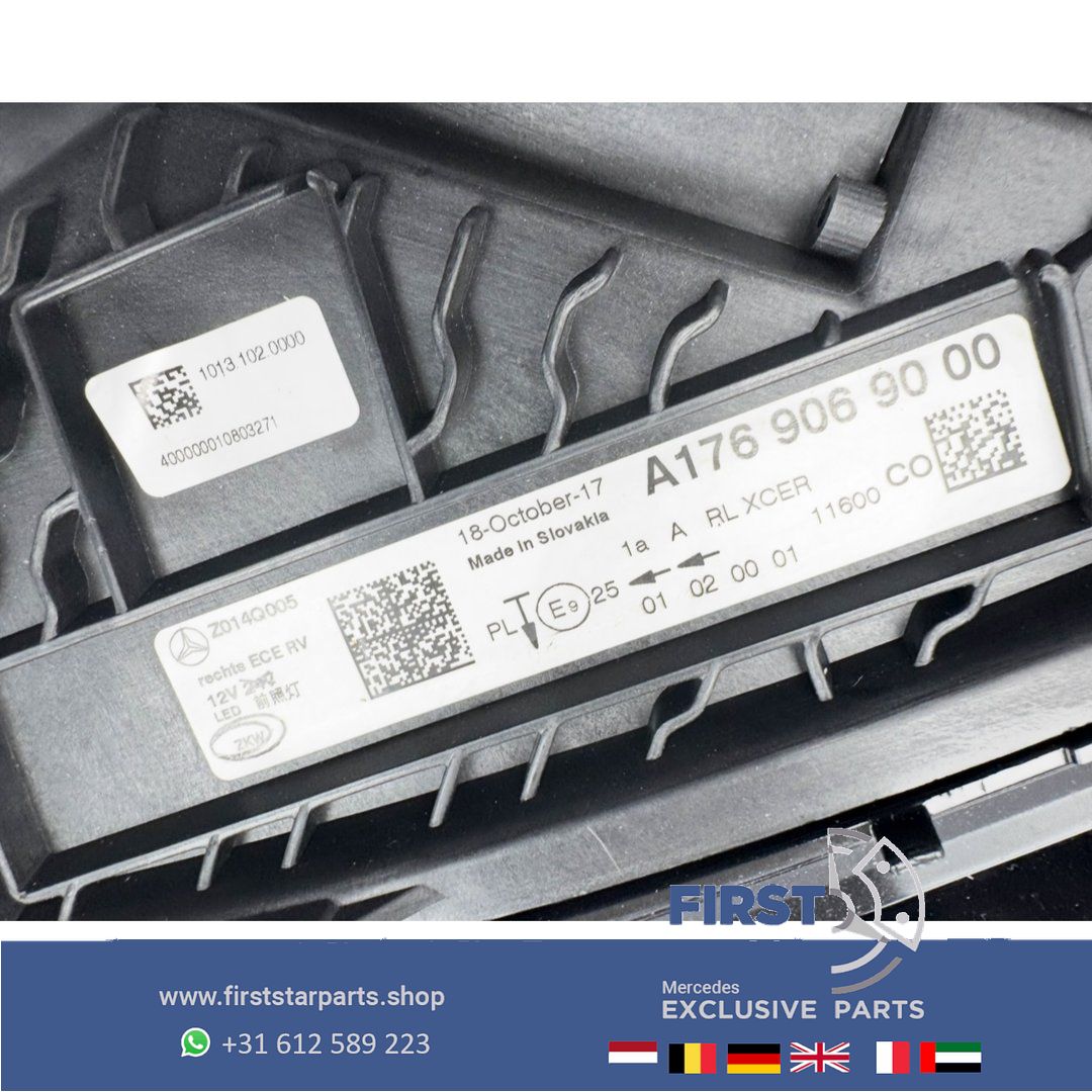 W176 koplamp links rechts Facelift Full LED High Performance headlight left and right usado en Menorca foto 7