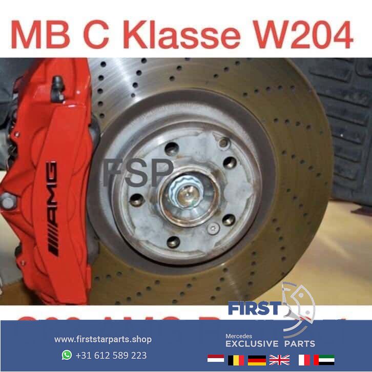 W204 C63 AMG remmen set Mercedes C Clase 2007-2014 remklauw caliper set of 2 usado en Menorca foto 5