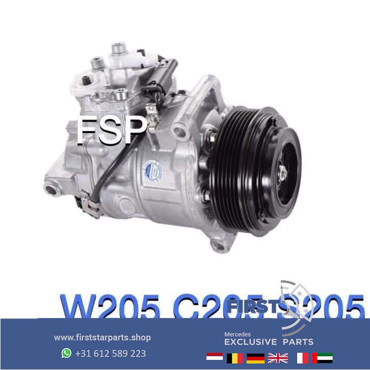 Airco pomp W205 C205 S205 originalinalinalinalineel Mercedes C Clase 2018 air conditioning pump air conditioning compressor usado en Menorca foto 2
