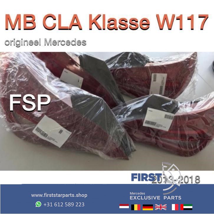 W117 X117 CLA LED Achterlicht Mercedes 2013-2018 links recht tail light left and right usado en Menorca