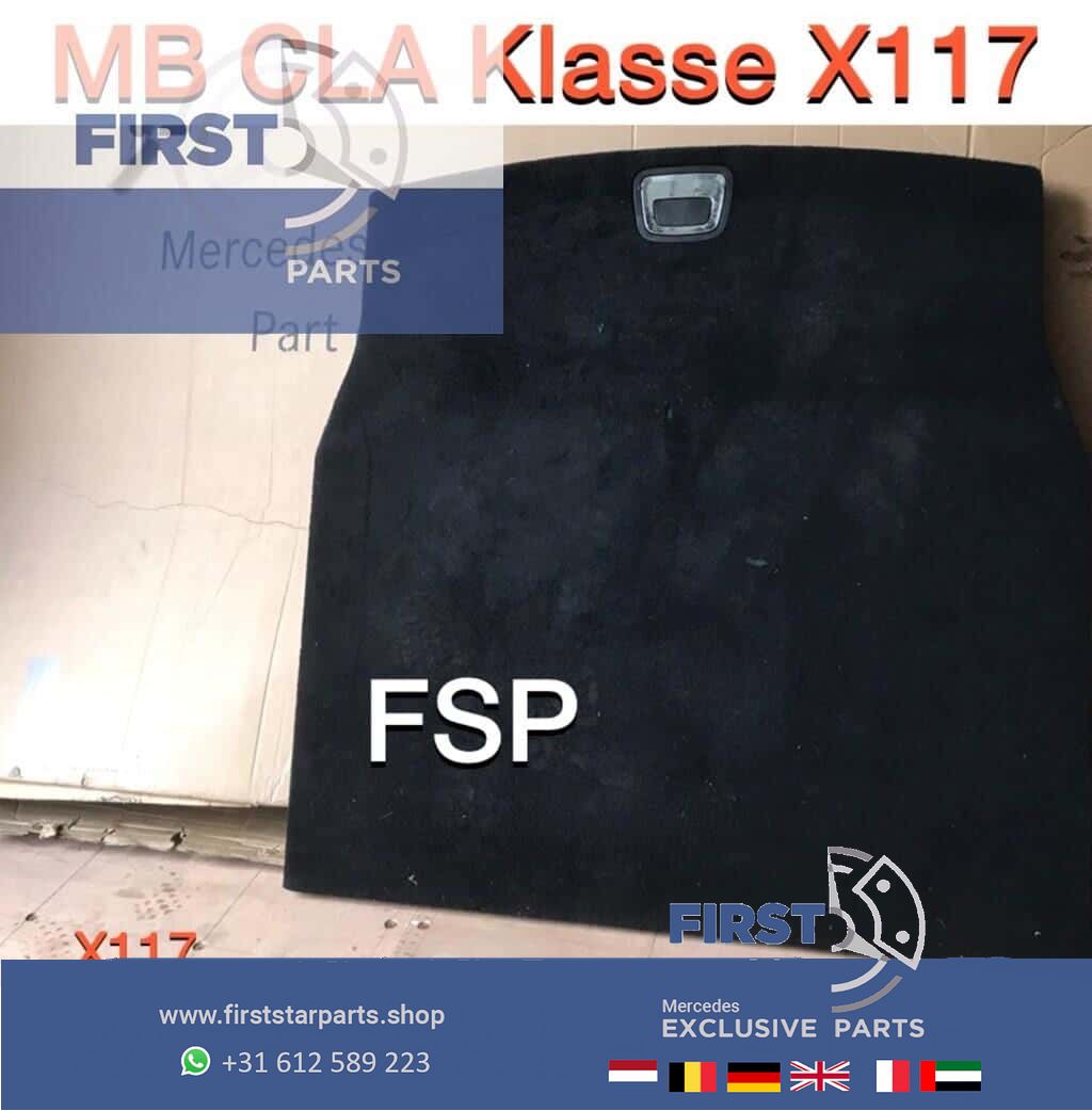 Kofferbakmat Mercedes A B C CLA GLA Clase zwarte kofferbak bekleding deksel car mats trunk mat usado en Menorca