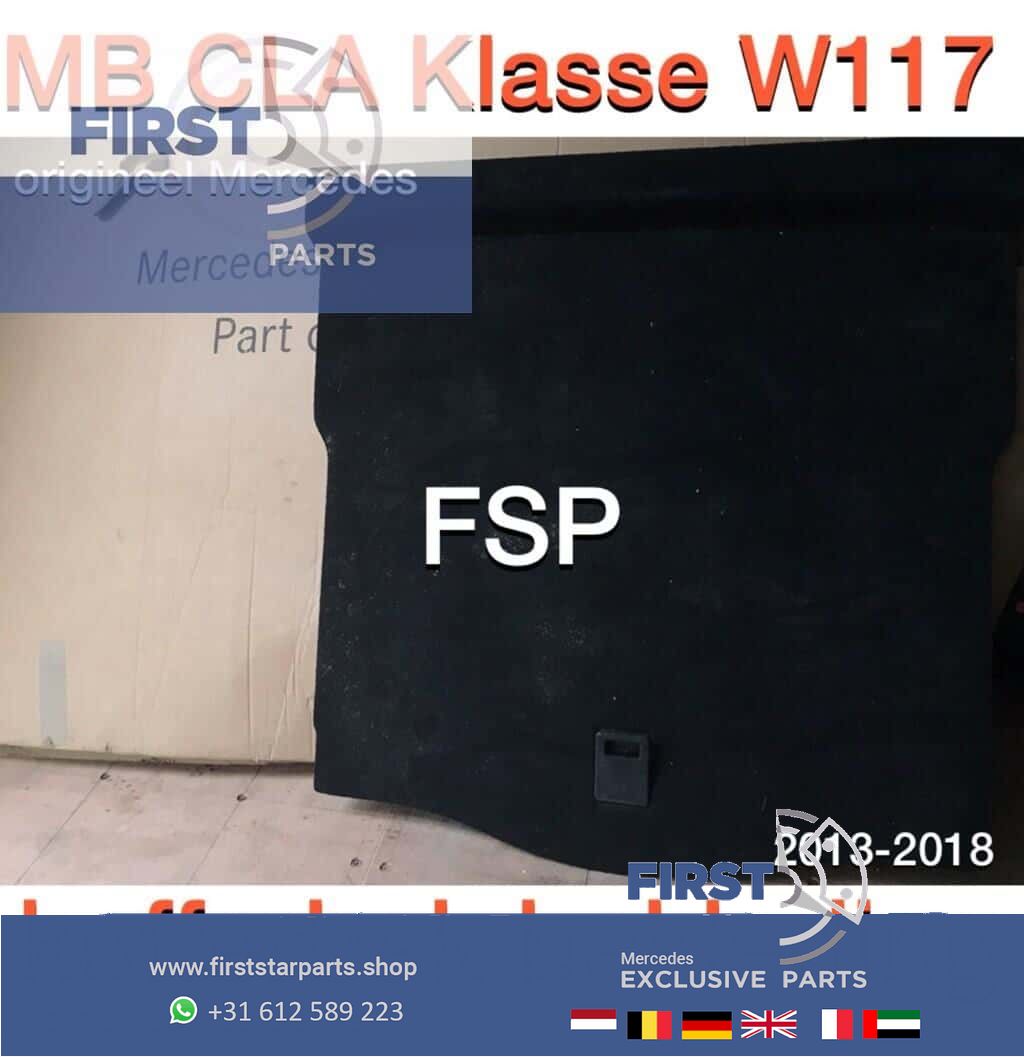 Kofferbakmat Mercedes A B C CLA GLA Clase zwarte kofferbak bekleding deksel car mats trunk mat usado en Menorca foto 8