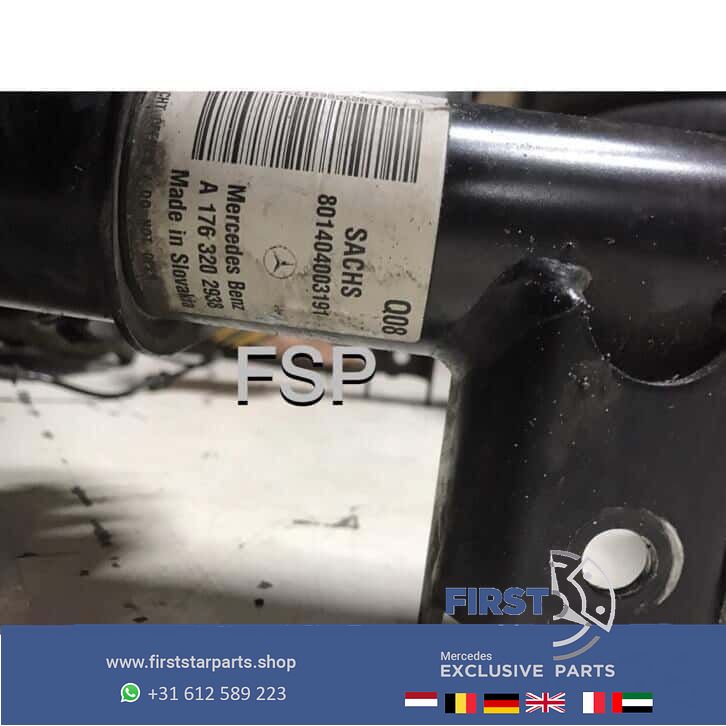 W176 complete veerpoot Mercedes A Clase / fusee schokdemper strut complete left and right usado en Menorca foto 3