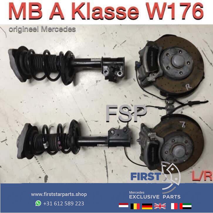 W176 complete veerpoot Mercedes A Clase / fusee schokdemper strut complete left and right usado en Menorca