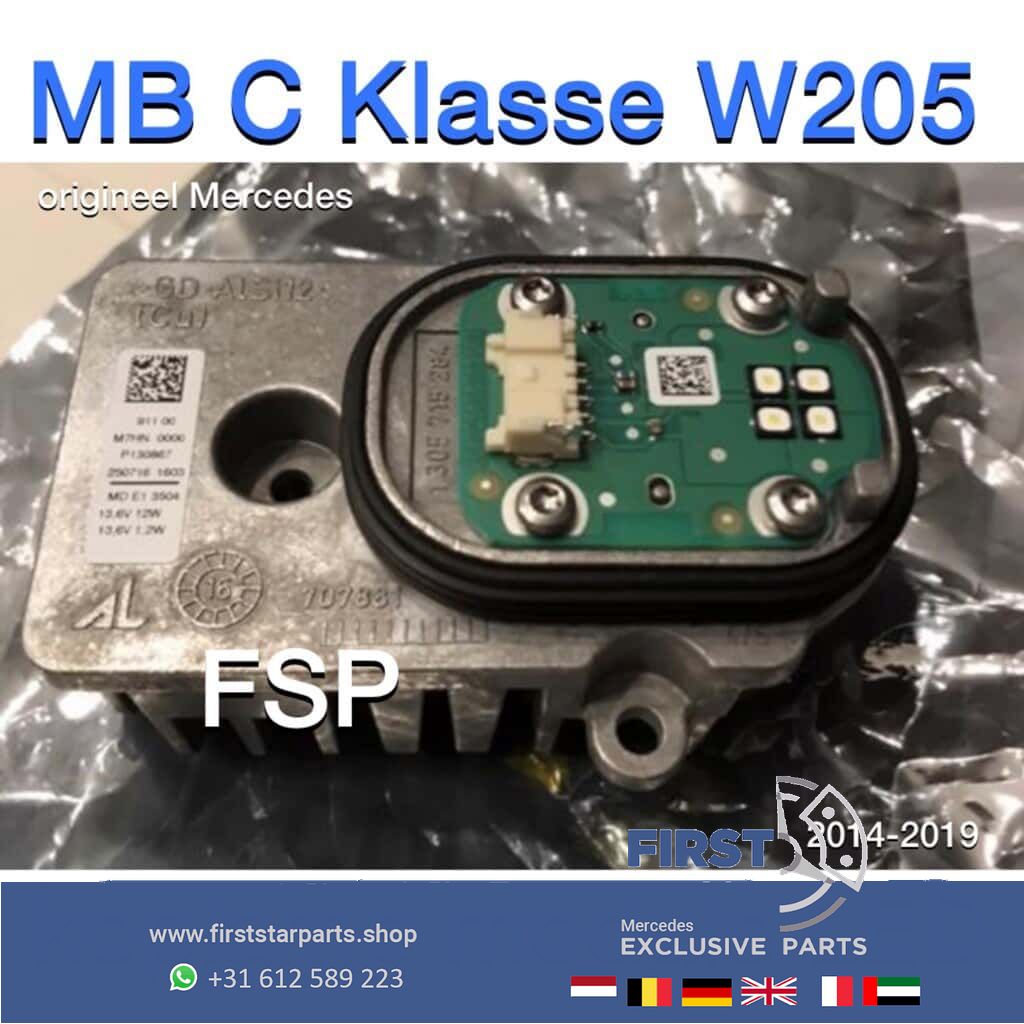W205 LED koplamp module L/R A2059060601 Mercedes C Clase 2014-2018 links / rechts headlight adjustment motor usado en Menorca