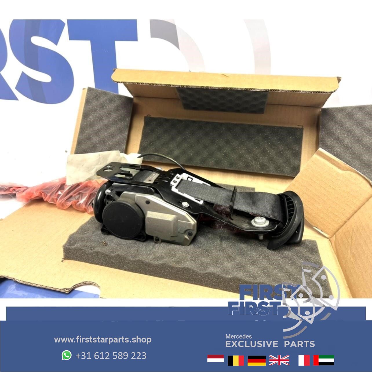 A2538601300 W253 C253 GLC Clase 43 63 AMG GORDEL originalineel MERCEDES PRE-SAFE GORDELS seatbelt complete set usado en Menorca foto 3