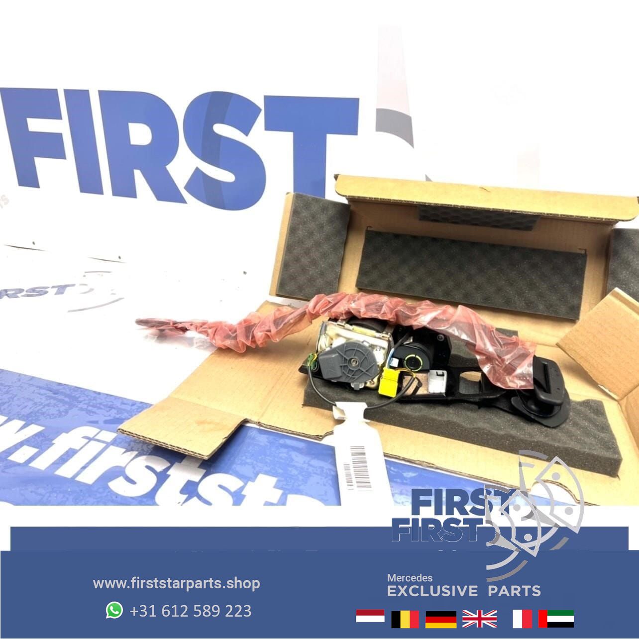 A2538601300 W253 C253 GLC Clase 43 63 AMG GORDEL originalineel MERCEDES PRE-SAFE GORDELS seatbelt complete set usado en Menorca foto 5
