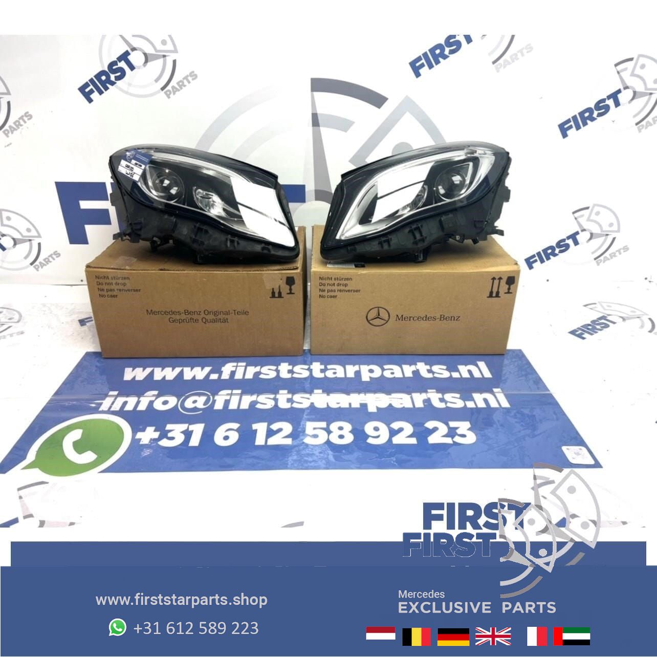W156 X156 GLA45 AMG FACELIFT LED KOPLAMPEN SET High Performance LINKS + RECHTS 2016-2020 originalINEEL headlight left and right usado en Menorca
