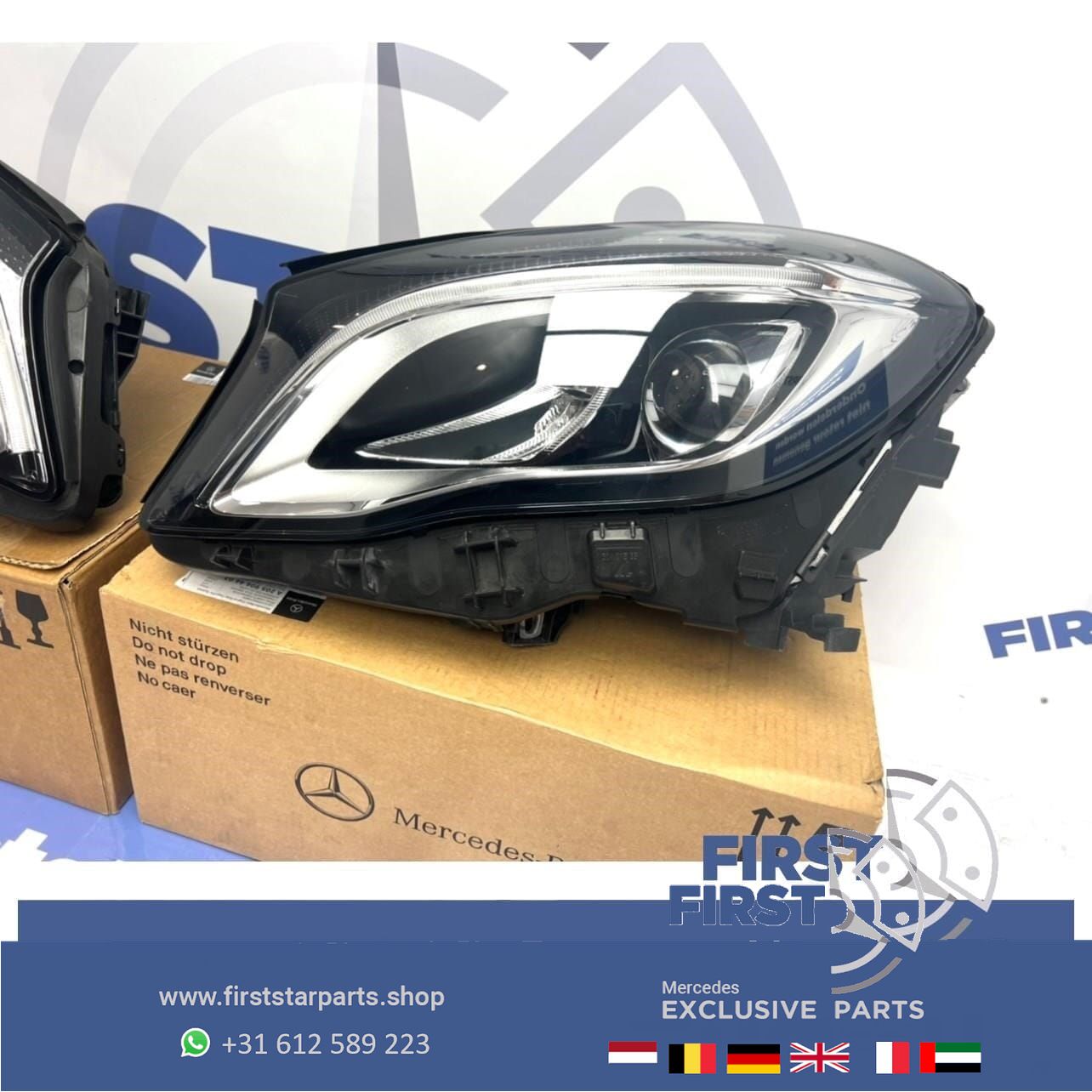 W156 X156 GLA45 AMG FACELIFT LED KOPLAMPEN SET High Performance LINKS + RECHTS 2016-2020 originalINEEL headlight left and right usado en Menorca foto 5