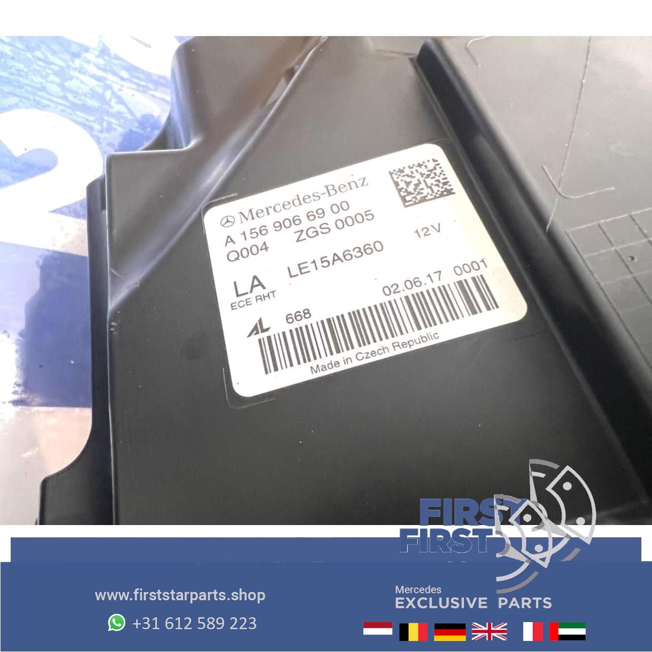 W156 X156 GLA45 AMG FACELIFT LED KOPLAMPEN SET High Performance LINKS + RECHTS 2016-2020 originalINEEL headlight left and right usado en Menorca foto 10