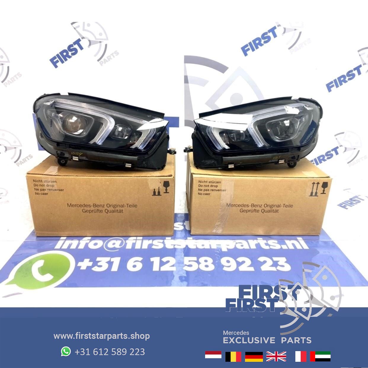 W167 V167 C167 GLE MULTIBEAM LED KOPLAMPEN Mercedes 2019-2021 originalINEEL LINKS of RECHTS headlight left and right usado en Menorca