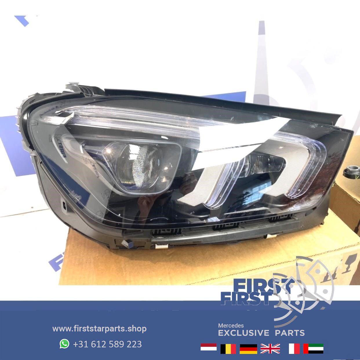 W167 V167 C167 GLE MULTIBEAM LED KOPLAMPEN Mercedes 2019-2021 originalINEEL LINKS of RECHTS headlight left and right usado en Menorca foto 2
