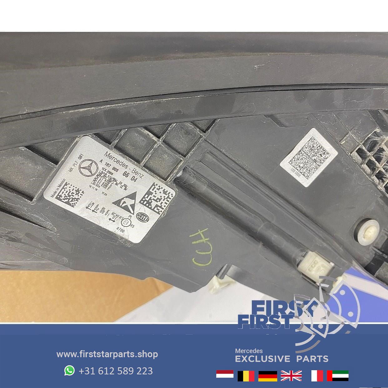 W167 V167 C167 GLE MULTIBEAM LED KOPLAMPEN Mercedes 2019-2021 originalINEEL LINKS of RECHTS headlight left and right usado en Menorca foto 4