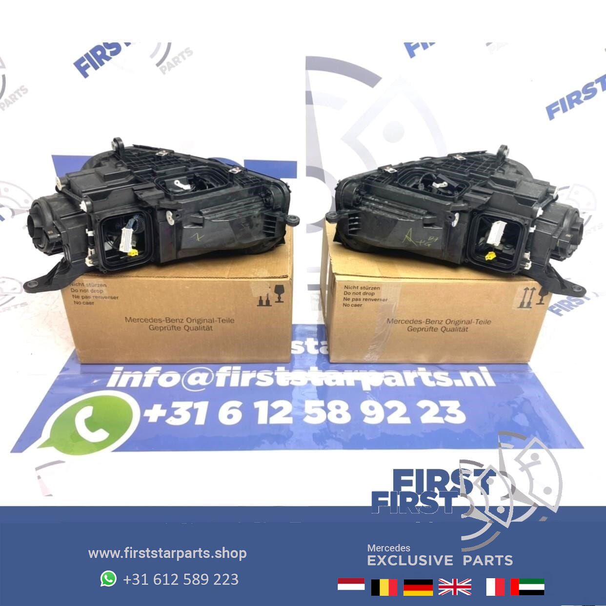 W167 V167 C167 GLE MULTIBEAM LED KOPLAMPEN Mercedes 2019-2021 originalINEEL LINKS of RECHTS headlight left and right usado en Menorca foto 7