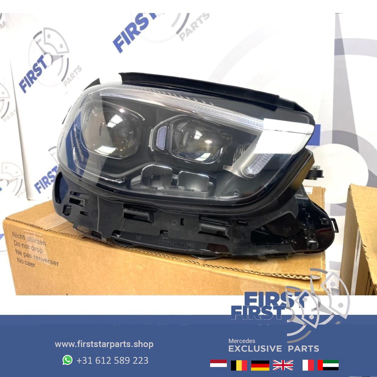 W213 W238 FACELIFT E Clase LED MULTIBEAM koplampen completo MET MODULES originalineel 2018-2021 links rechts set headlight left and right usado en Menorca foto 6