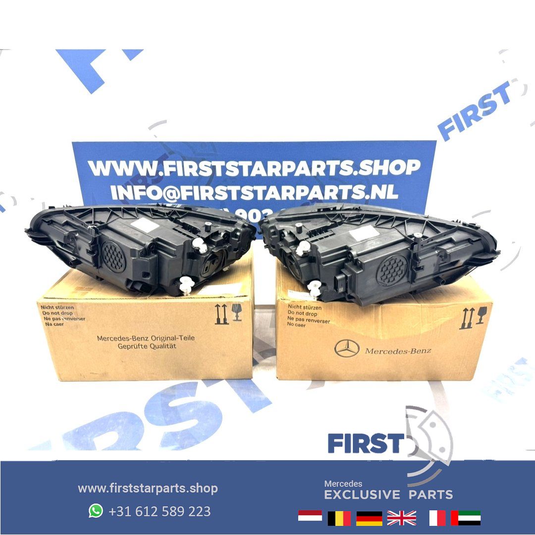 W118 FACELIFT CLA LED MULTIBEAM KOPLAMPEN Mercedes C118 X118 2022-2025 originalINEEL MB A1189060701 / A1189068601 SCHEINWERFER HEADLIGHT SET 118 MOPF headlight left and right usado en Menorca foto 14