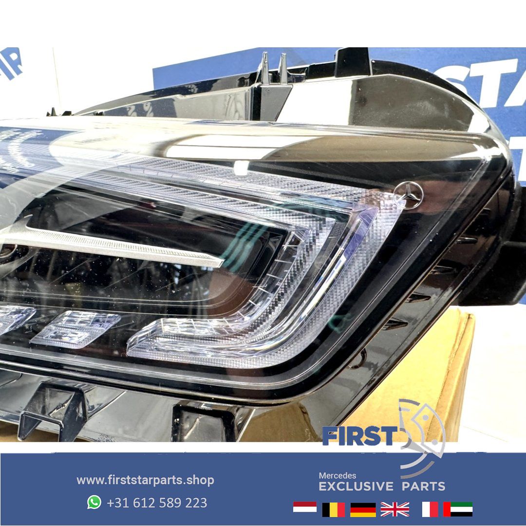 W118 FACELIFT CLA LED MULTIBEAM KOPLAMPEN Mercedes C118 X118 2022-2025 originalINEEL MB A1189060701 / A1189068601 SCHEINWERFER HEADLIGHT SET 118 MOPF headlight left and right usado en Menorca foto 7
