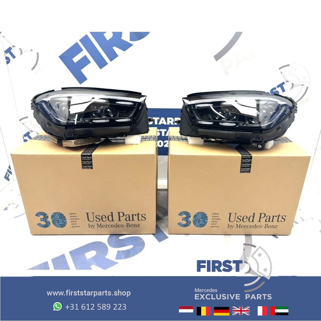 W167 V167 C167 FACELIFT GLE63 AMG MULTIBEAM LED KOPLAMPEN SET Mercedes 2019-2021 originalINEEL LINKS EN RECHTS headlight left and right usado en Menorca