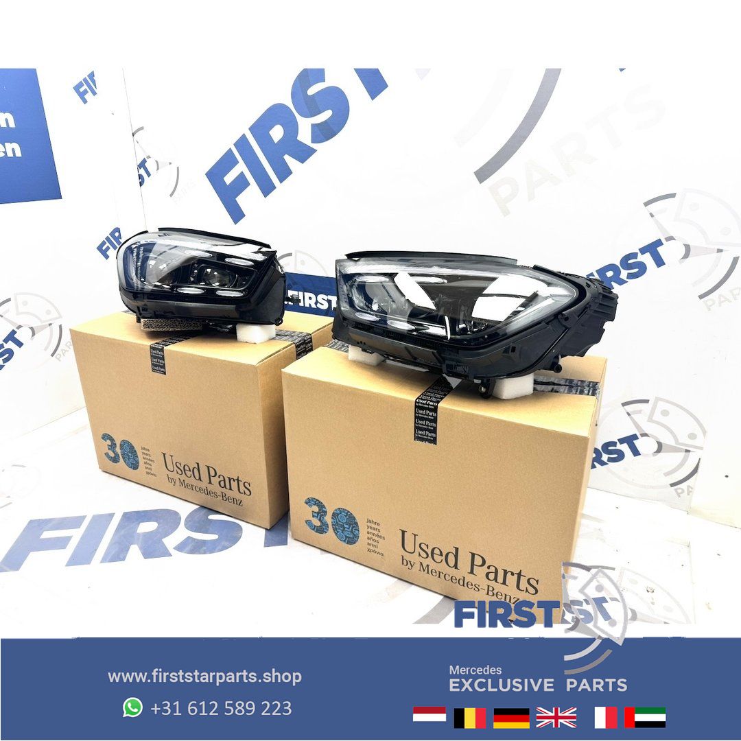W167 V167 C167 FACELIFT GLE63 AMG MULTIBEAM LED KOPLAMPEN SET Mercedes 2019-2021 originalINEEL LINKS EN RECHTS headlight left and right usado en Menorca foto 2