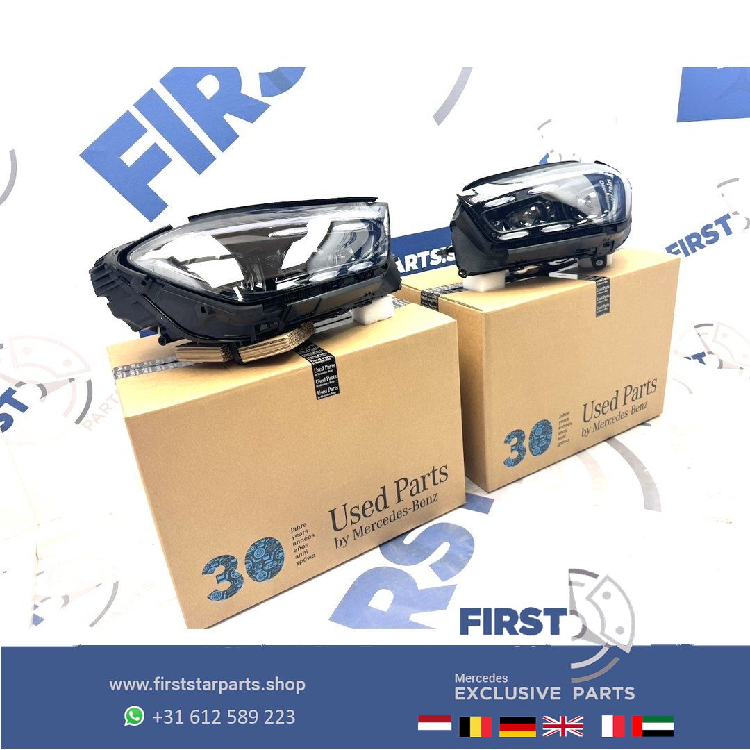 W167 V167 C167 FACELIFT GLE63 AMG MULTIBEAM LED KOPLAMPEN SET Mercedes 2019-2021 originalINEEL LINKS EN RECHTS headlight left and right usado en Menorca foto 3