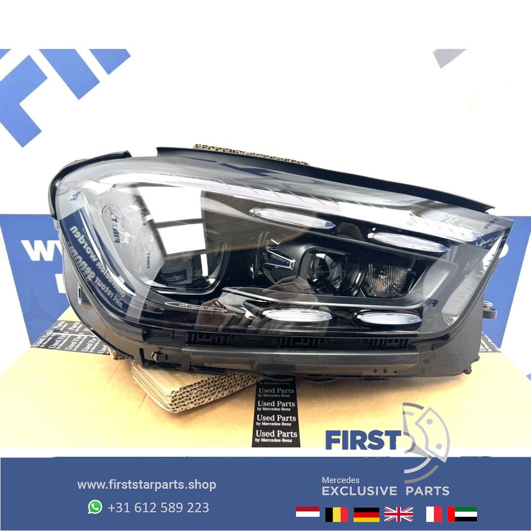 W167 V167 C167 FACELIFT GLE63 AMG MULTIBEAM LED KOPLAMPEN SET Mercedes 2019-2021 originalINEEL LINKS EN RECHTS headlight left and right usado en Menorca foto 6