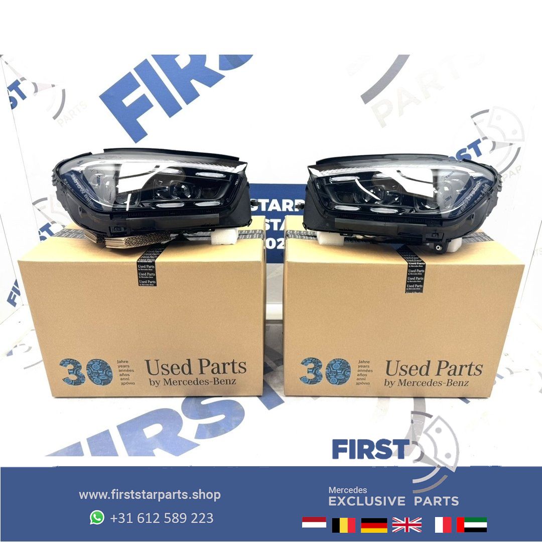 W167 V167 C167 FACELIFT GLE63 AMG MULTIBEAM LED KOPLAMPEN SET Mercedes 2019-2021 originalINEEL LINKS EN RECHTS headlight left and right usado en Menorca foto 26