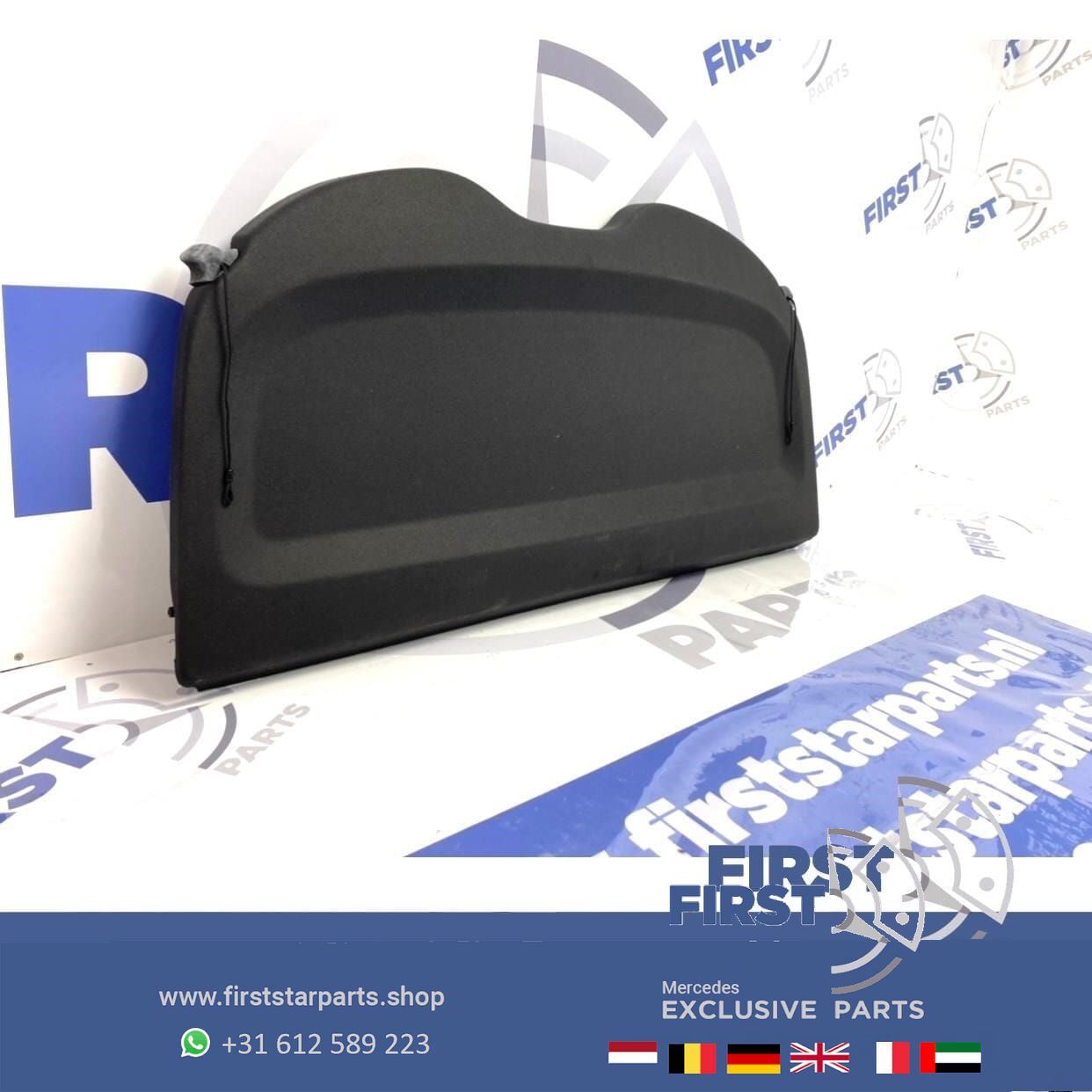 W176 HOEDENPLANK Mercedes A Clase A1766902300 2012-2018 HOEDEPLANK originalINEEL ZWART rear shelf roll cover usado en Menorca
