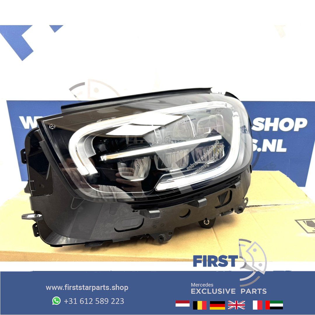 W253 KOPLAMP LINKS FACELIFT GLC A2539068101 HP LED C253 Mercedes 2018-2022 originalINEEL LINKS GLC43 GLC63 GLC63s AMG High Performance grille head lamp single usado en Menorca