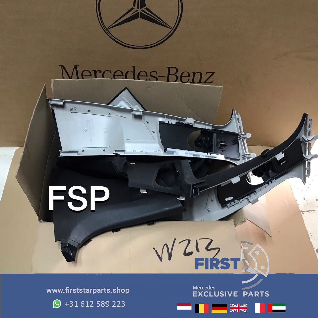 INTERIEUR LIJSTEN SET W176 W246 W117 W156 W204 W205 W212 W213 W207 ETC DIVERSE LIJSTEN wheel suspension complete usado en Menorca foto 3