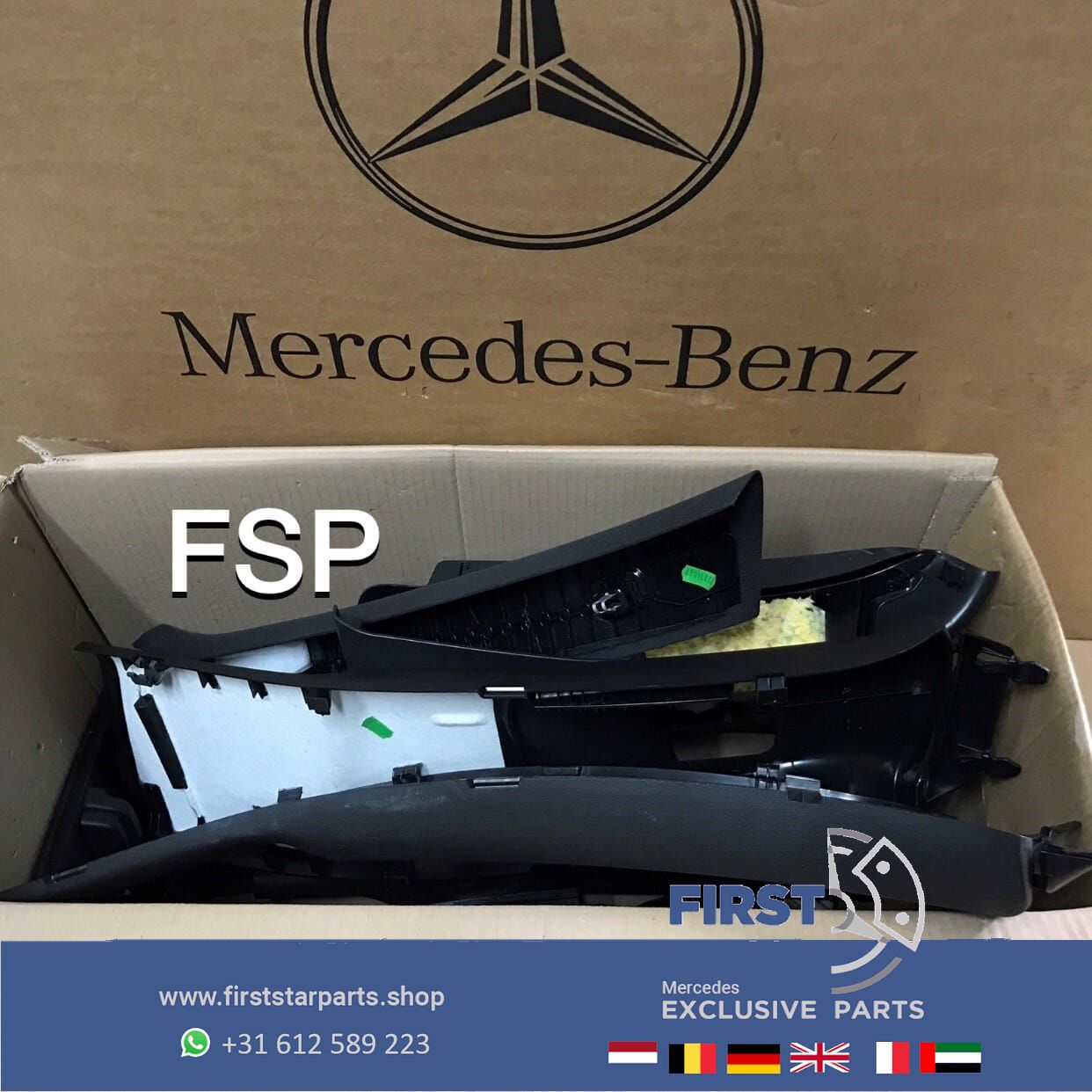 INTERIEUR LIJSTEN SET W176 W246 W117 W156 W204 W205 W212 W213 W207 ETC DIVERSE LIJSTEN wheel suspension complete usado en Menorca foto 4