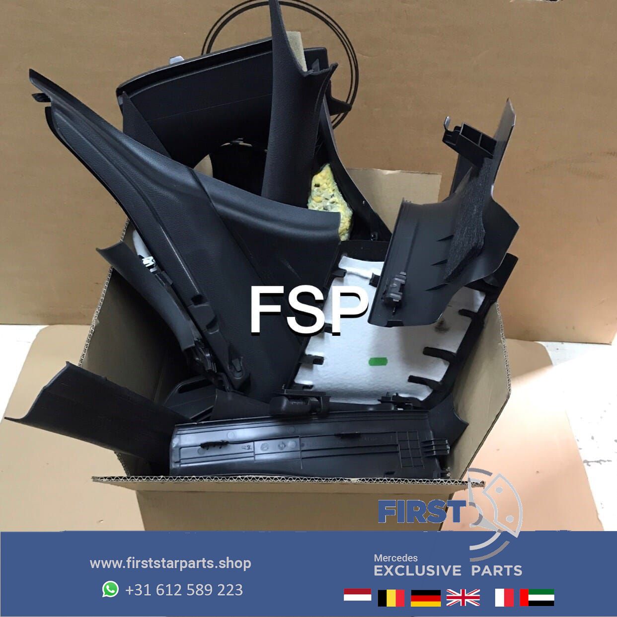INTERIEUR LIJSTEN SET W176 W246 W117 W156 W204 W205 W212 W213 W207 ETC DIVERSE LIJSTEN wheel suspension complete usado en Menorca foto 9
