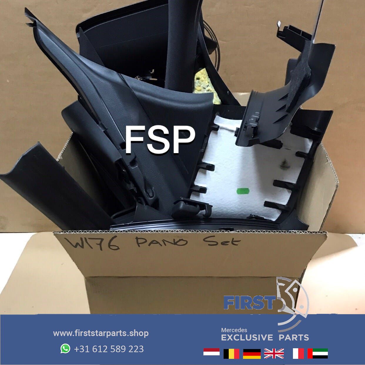 INTERIEUR LIJSTEN SET W176 W246 W117 W156 W204 W205 W212 W213 W207 ETC DIVERSE LIJSTEN wheel suspension complete usado en Menorca foto 10