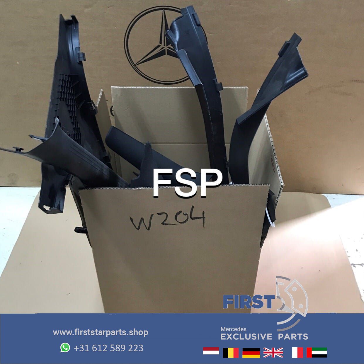 INTERIEUR LIJSTEN SET W176 W246 W117 W156 W204 W205 W212 W213 W207 ETC DIVERSE LIJSTEN wheel suspension complete usado en Menorca foto 11