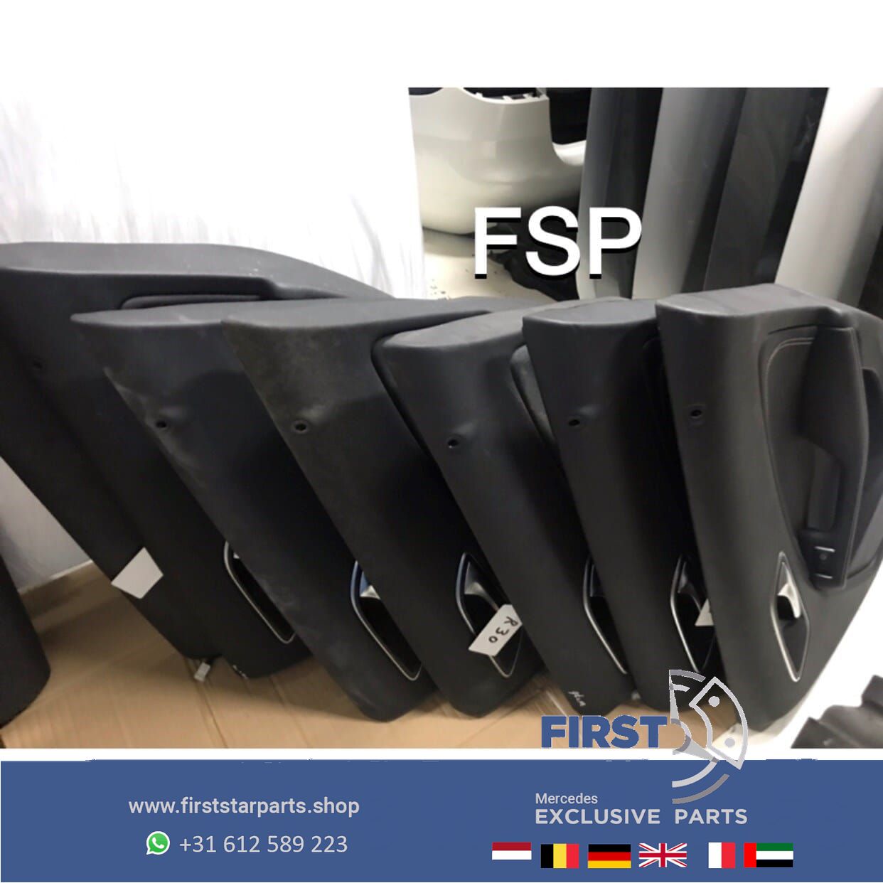 W176 DEURPANEEL Mercedes A Clase DEUR PANEEL KAART door upholstery door panel single usado en Menorca foto 2