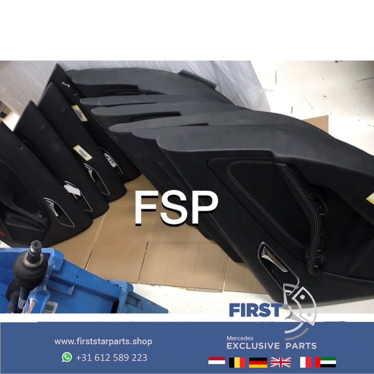 W176 DEURPANEEL Mercedes A Clase DEUR PANEEL KAART door upholstery door panel single usado en Menorca foto 4