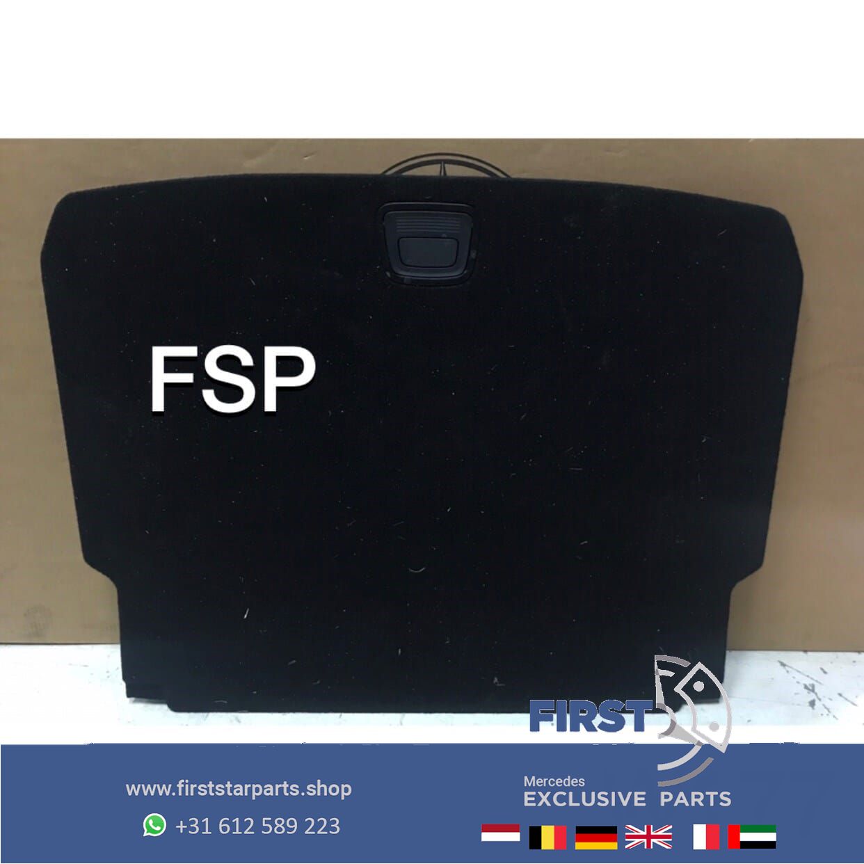 W177 Kofferbakmat Mercedes A Clase 2018-2021 kofferbak mat zwart car mats trunk mat usado en Menorca