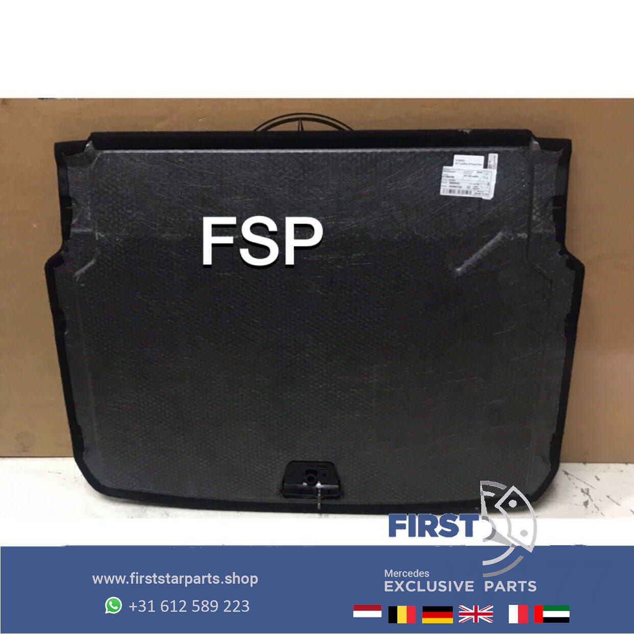 W177 Kofferbakmat Mercedes A Clase 2018-2021 kofferbak mat zwart car mats trunk mat usado en Menorca foto 2