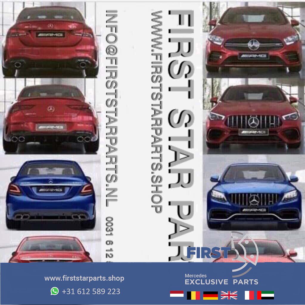 W205 C63 AMG FRONT BALK SET (3x) aluminium Bumperbalk Mercedes C Clase voorfront 63 AMG front bar usado en Menorca foto 2