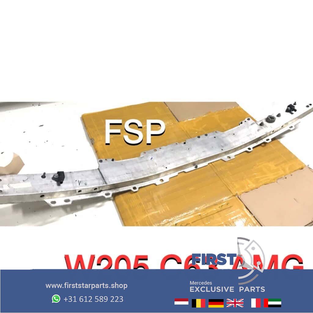 W205 C63 AMG FRONT BALK SET (3x) aluminium Bumperbalk Mercedes C Clase voorfront 63 AMG front bar usado en Menorca foto 4
