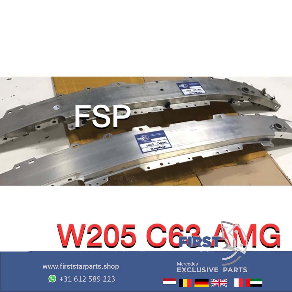 W205 C63 AMG FRONT BALK SET (3x) aluminium Bumperbalk Mercedes C Clase voorfront 63 AMG front bar usado en Menorca foto 5