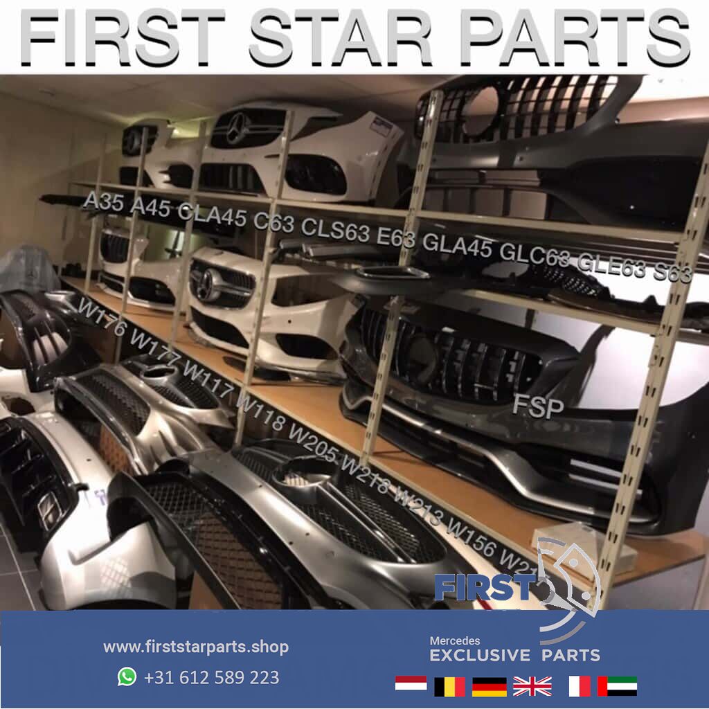 W205 C63 AMG FRONT BALK SET (3x) aluminium Bumperbalk Mercedes C Clase voorfront 63 AMG front bar usado en Menorca foto 9