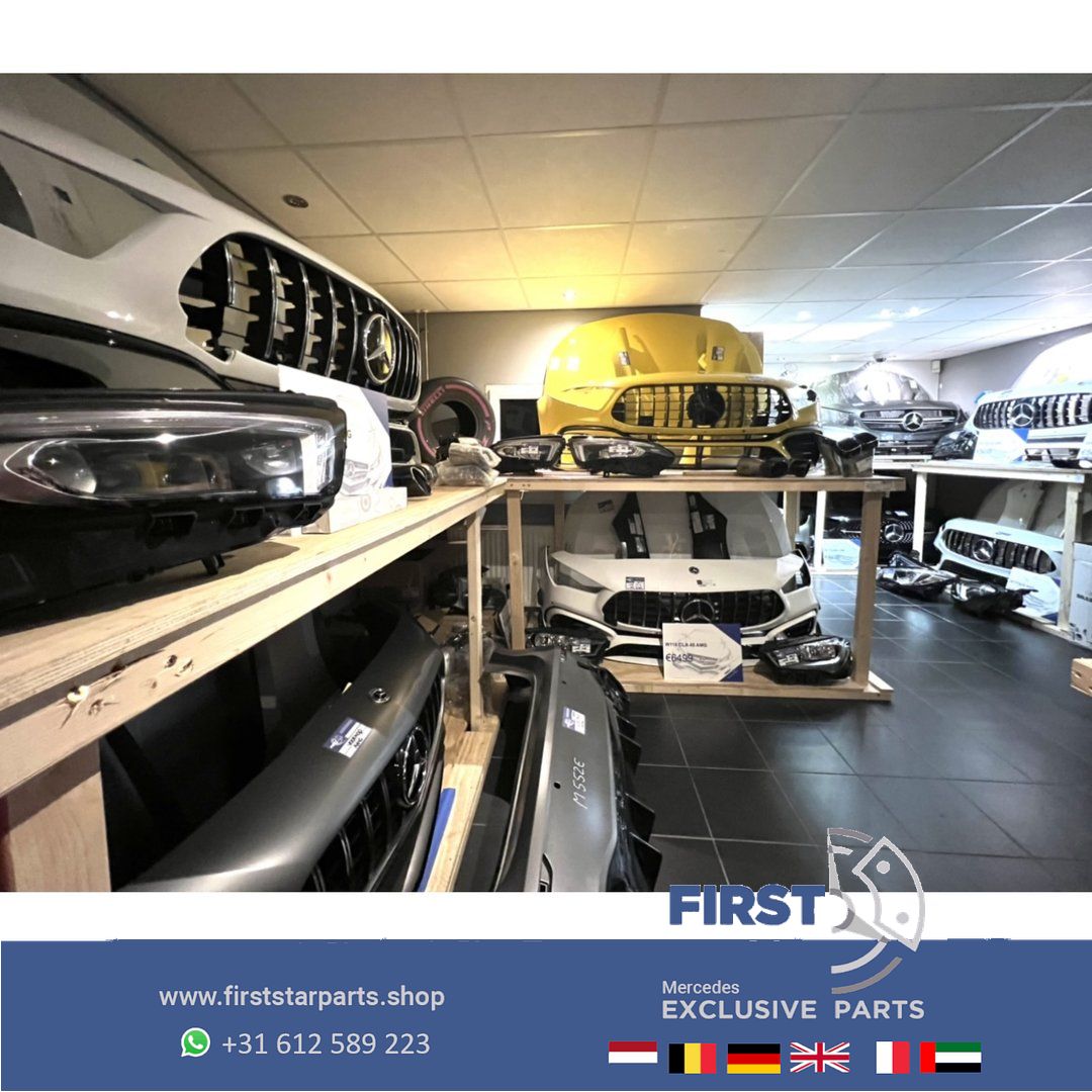 W205 C205 VOORFRONT Aluminium completo Mercedes C Clase 2014-2021 FRONT front bar usado en Menorca foto 15